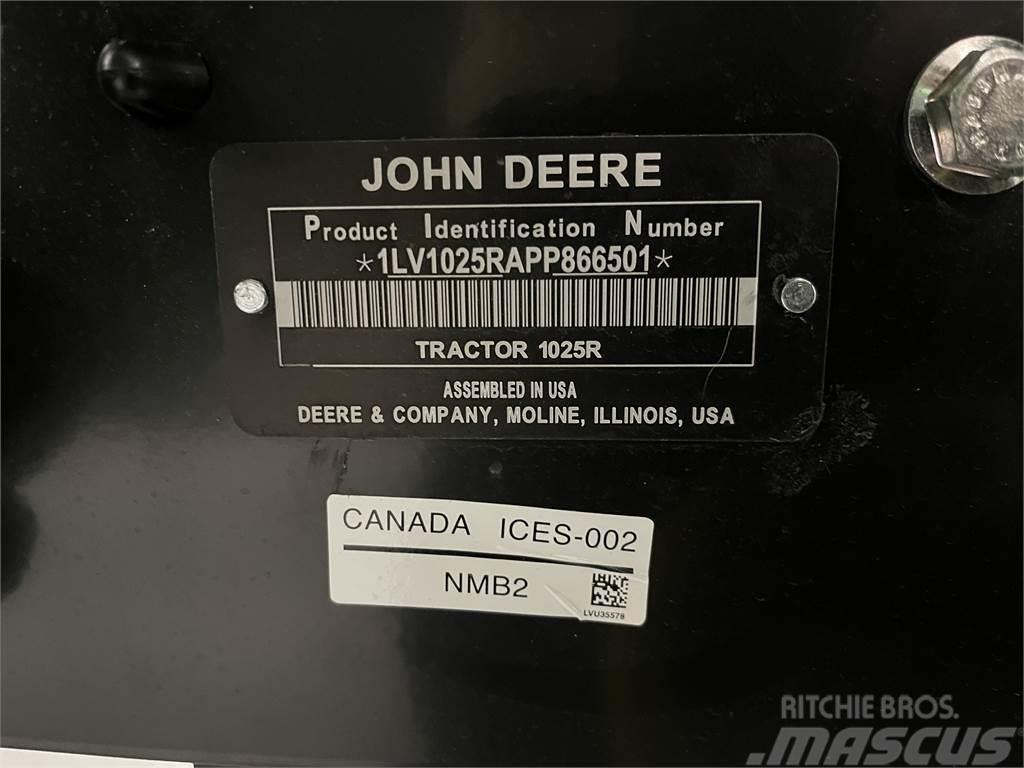 John Deere 1025R Taajamatraktorit