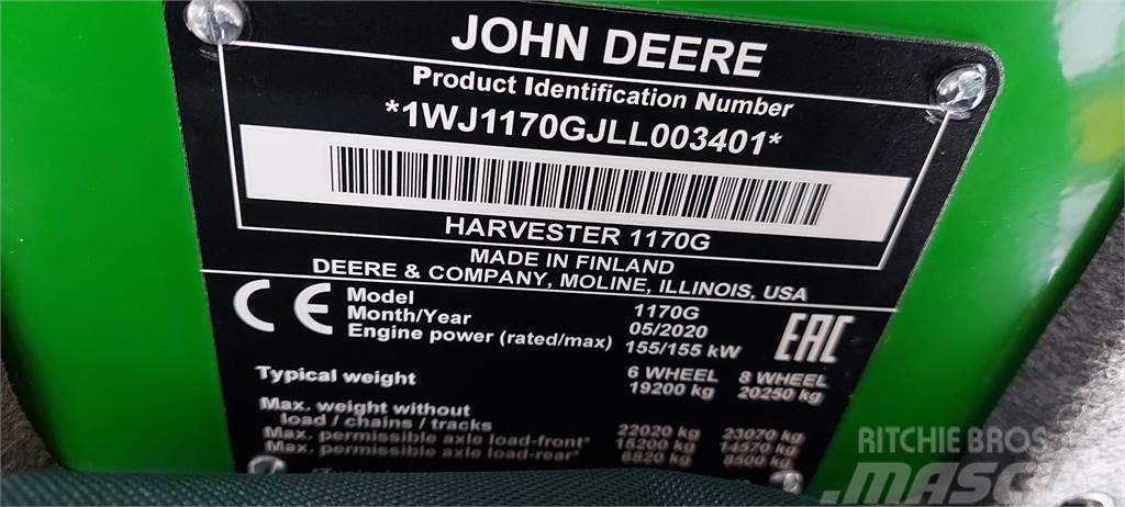 John Deere 1170G Harvesterit