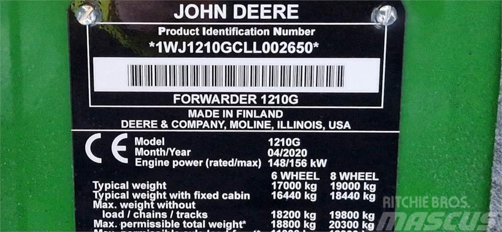 John Deere 1210G Kuormatraktorit
