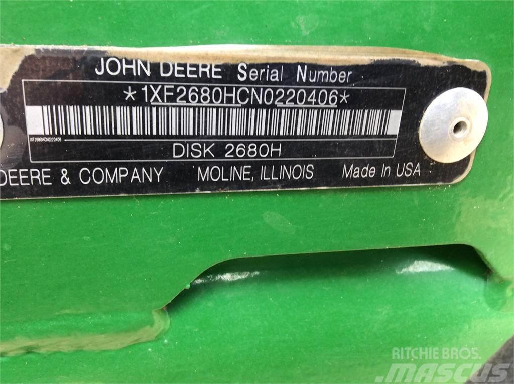 John Deere 2680H Kiekkomultaimet ja lautasäkeet