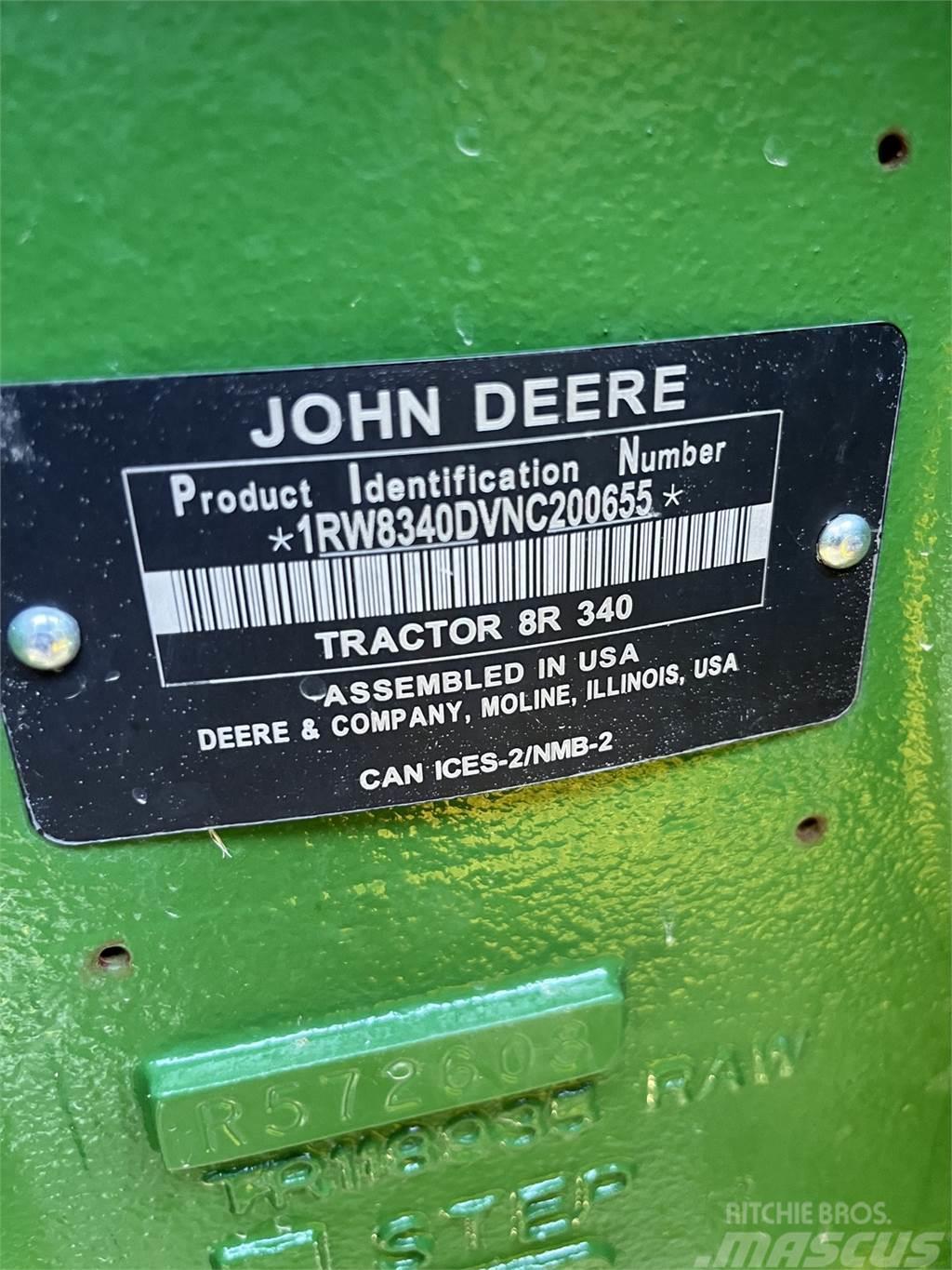 John Deere 8R 340 Traktorit