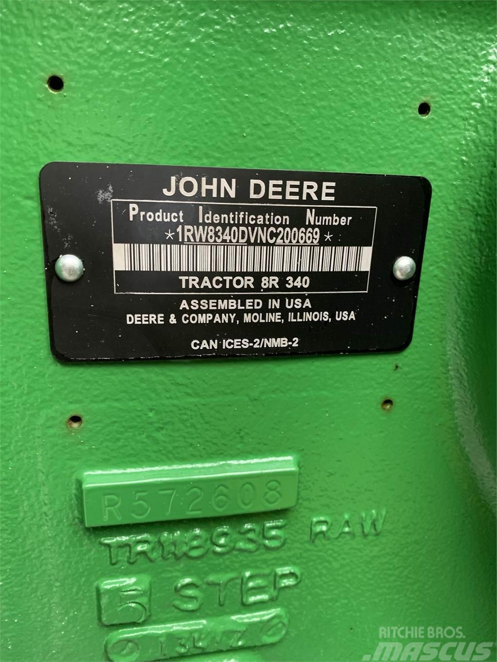 John Deere 8R 340 Traktorit