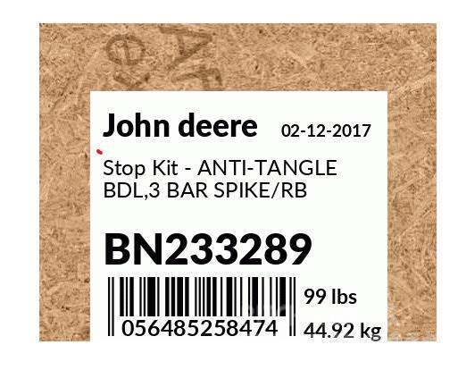 John Deere New Anti-Tangle kit for 2310 Muut maanmuokkauskoneet ja lisävarusteet