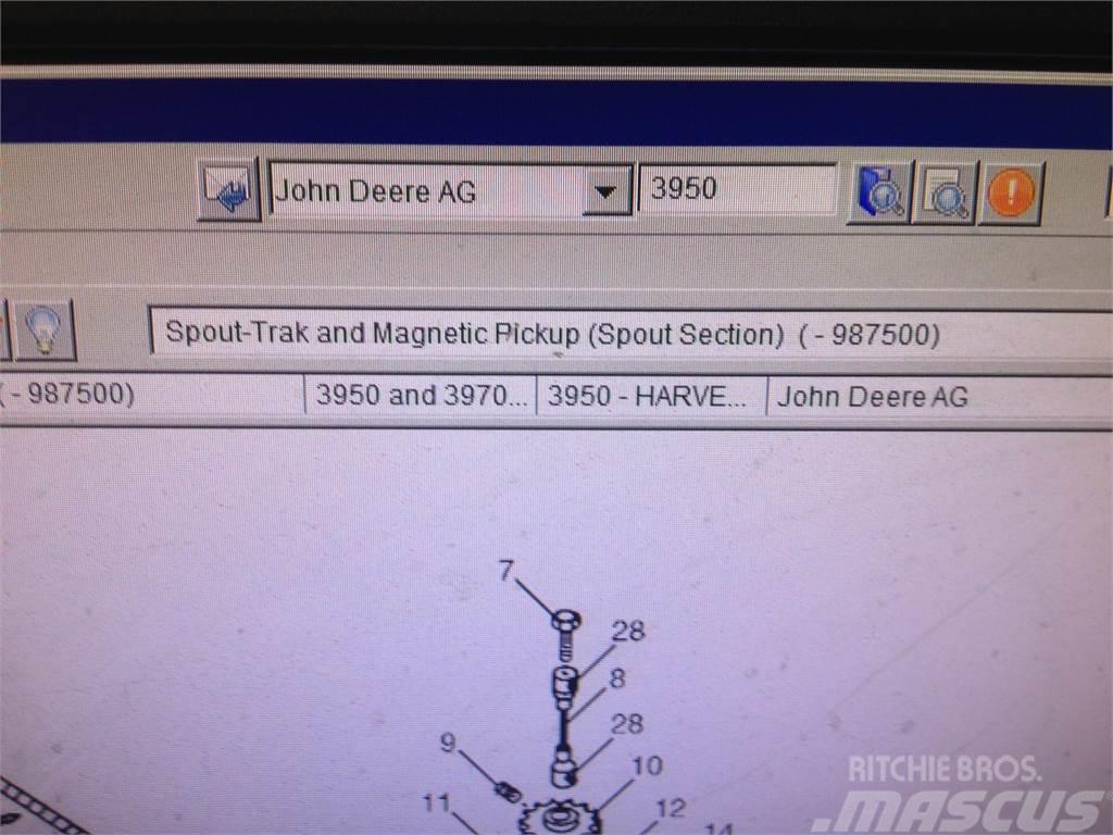 John Deere SPOUT TRACK FOR 3950/3970 FORAGE HARVESTER Muut heinä- ja tuorerehukoneet