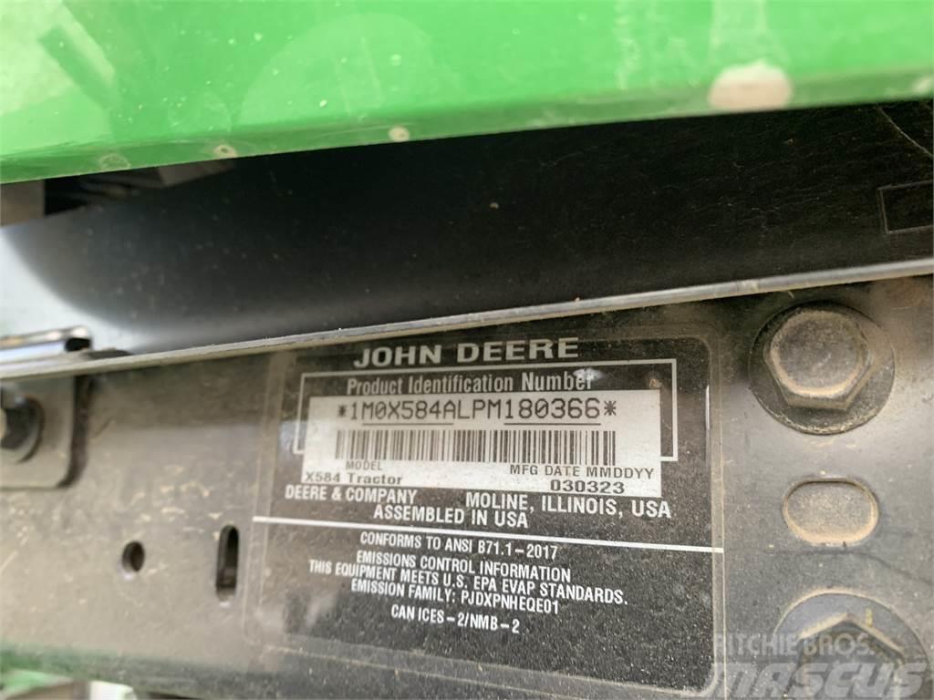 John Deere X584 Taajamatraktorit