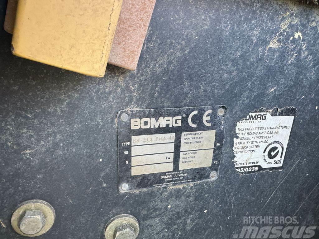 Bomag BW213-PDH-40 Kaatopaikkajyrät