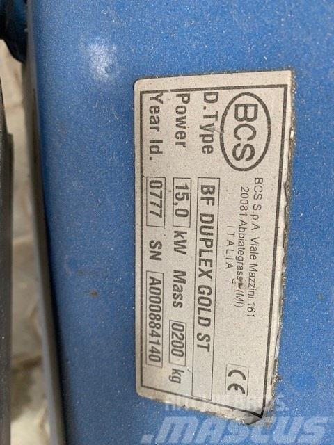 BCS Duplex Gold 8" incl.originale skårbrædder fra ital Muut maatalouskoneet