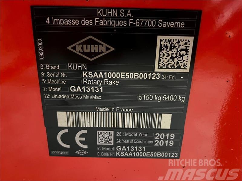 Kuhn GA 13131 Joystick + CCI  ISOBUS skærm Pöyhimet ja haravat