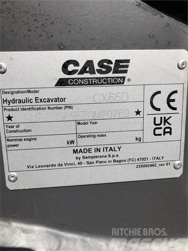 CASE CX65D Minikaivukoneet < 7t
