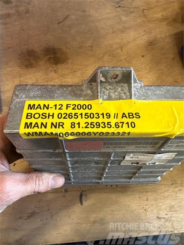 MAN MAN ABS ECU 81.25935-6710 Sähkö ja elektroniikka