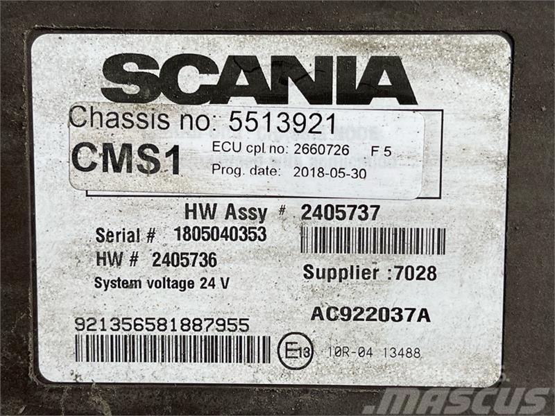 Scania  CMS ECU 2660726 Sähkö ja elektroniikka