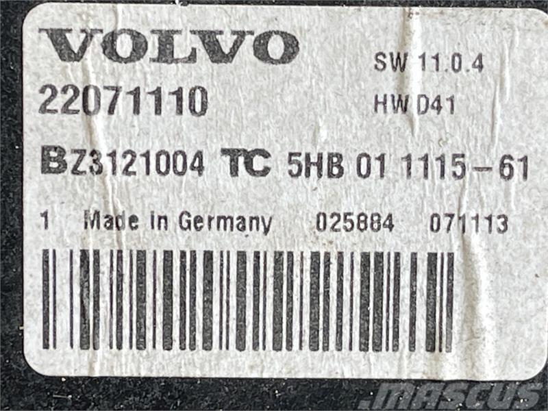 Volvo VOLVO ECU HEATING 22071110 Sähkö ja elektroniikka