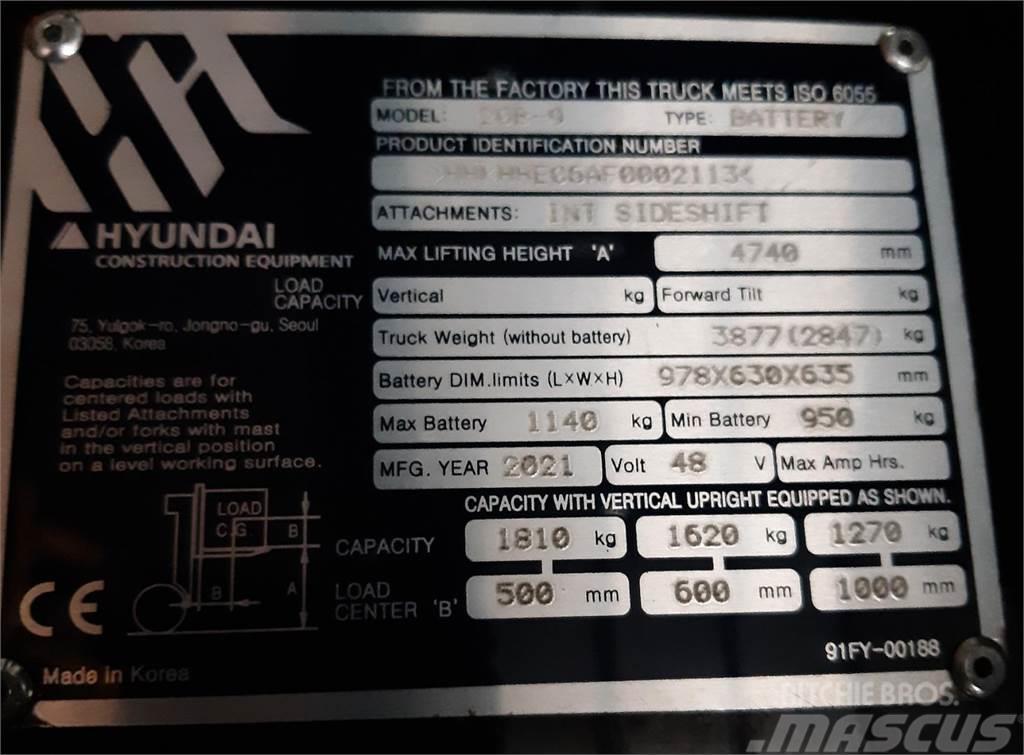 Hyundai 20B-9 TS470 Sähkötrukit