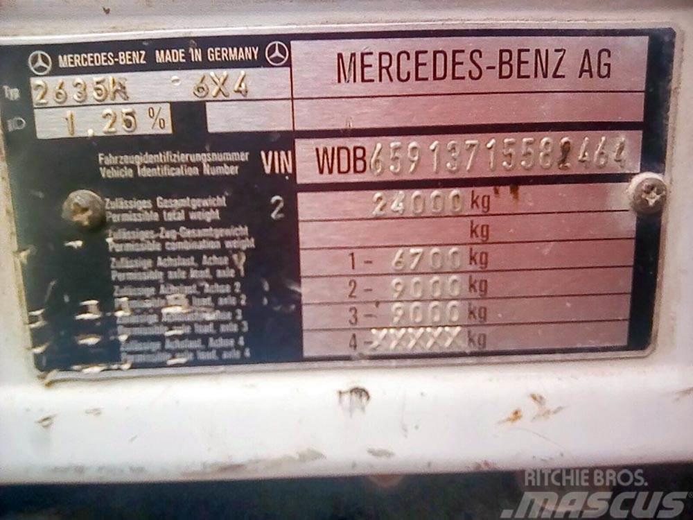 Mercedes-Benz 2635 Sora- ja kippiautot