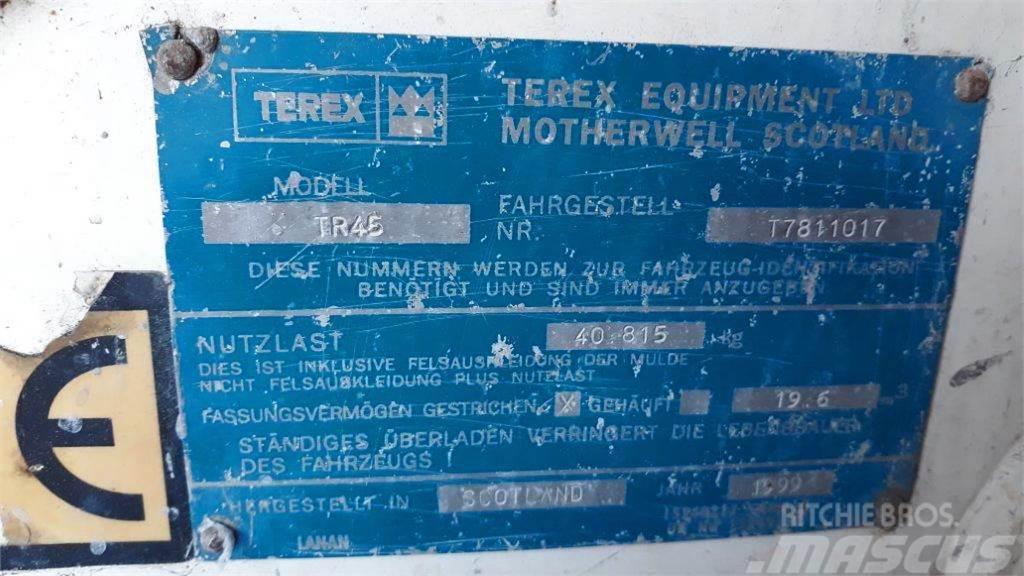 Terex TR45 Minidumpperit