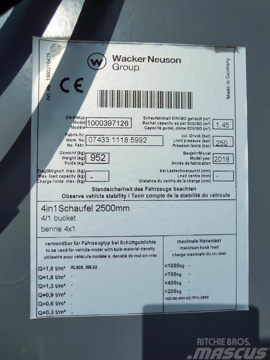 Wacker Neuson 4/1 2480mm 1,30m3 Muut koneet