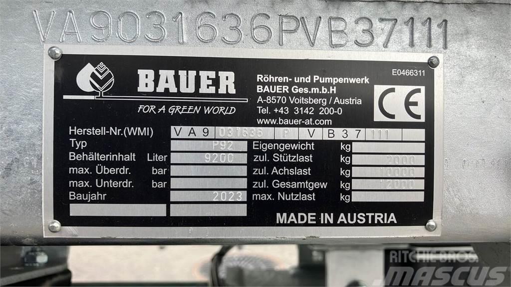 Bauer P 92 Lietteen levittimet