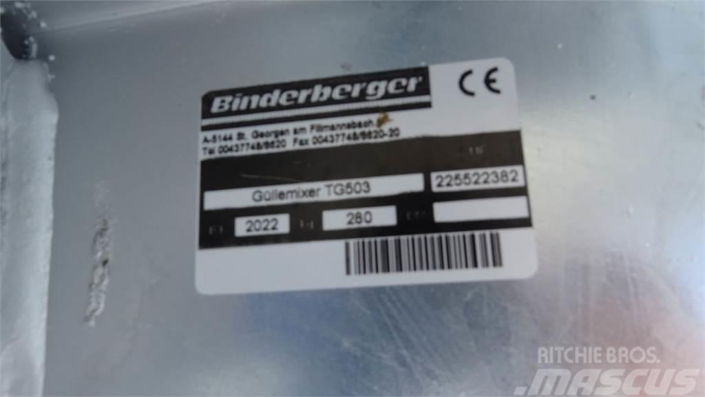 Binderberger T 503 / T603 Muut lannoituskoneet ja lisävarusteet