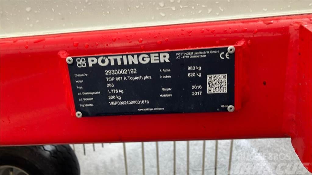 Pöttinger Top 691A Toptech Plus Swather-niittokoneet