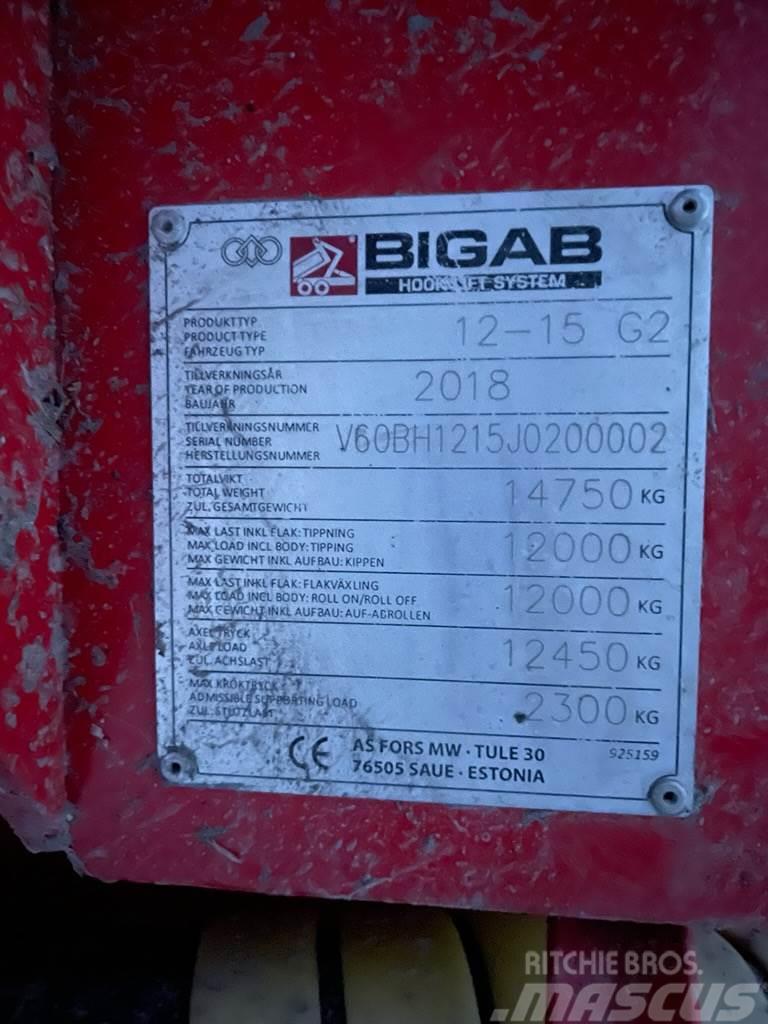 Bigab 12-15 G2 Muut perävaunut