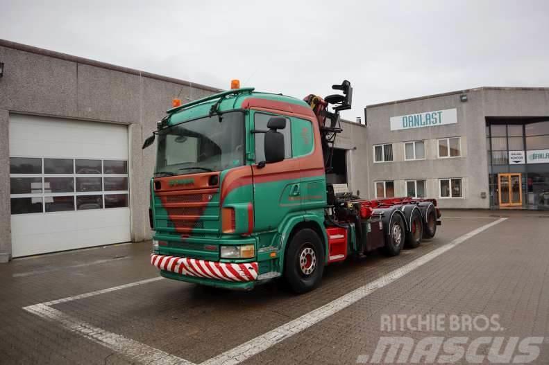 Scania R 164G Vaihtolava-autot
