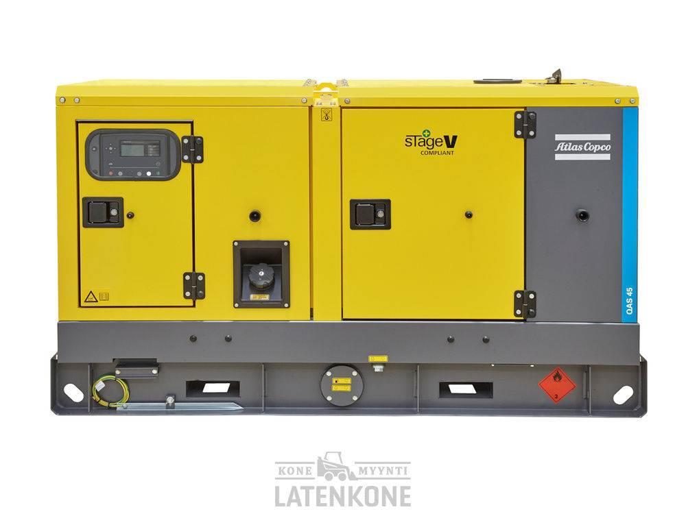 Atlas Copco QAS 45 50 Hz Generaattori StageV Box Dieselgeneraattorit