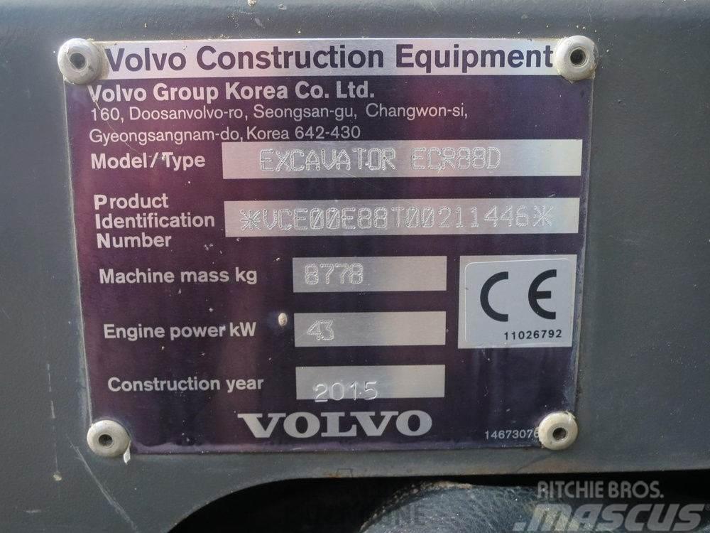 Volvo ECR88D SMP Rototiltti Telakaivukoneet