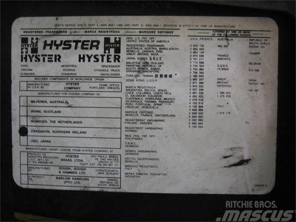 Hyster H60XM Nestekaasutrukit