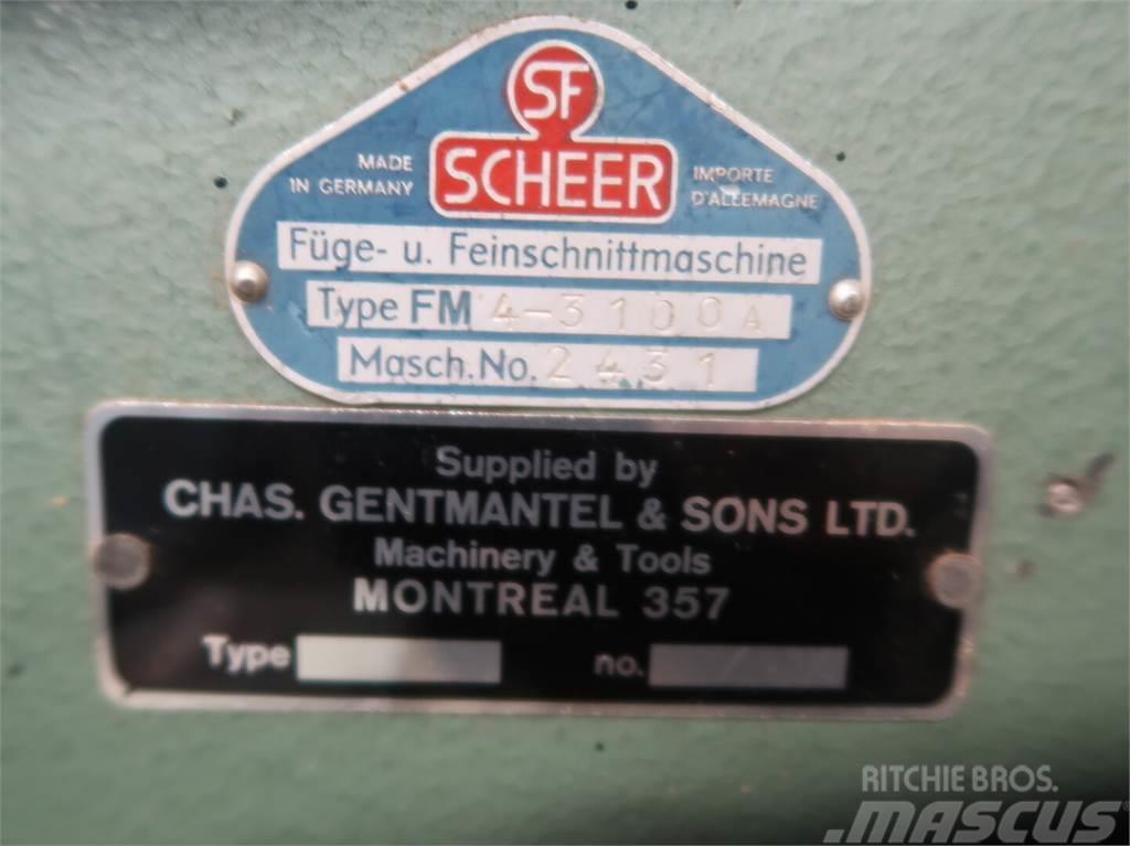  SCHEER FM 4 Automatic (3100A) Muut koneet