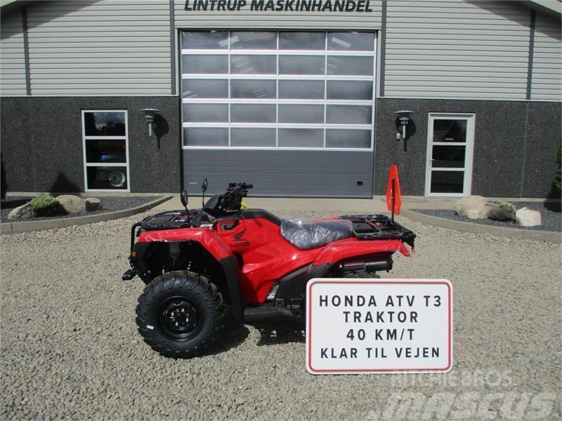 Honda TRX 420FE Traktor  STORT LAGER AF HONDA ATV. Vi hj Traktorit