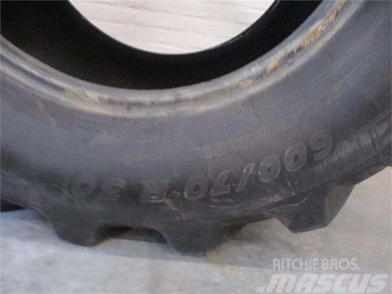 Michelin 600/70 R30 MACH X BIB brugte dæk Renkaat ja vanteet