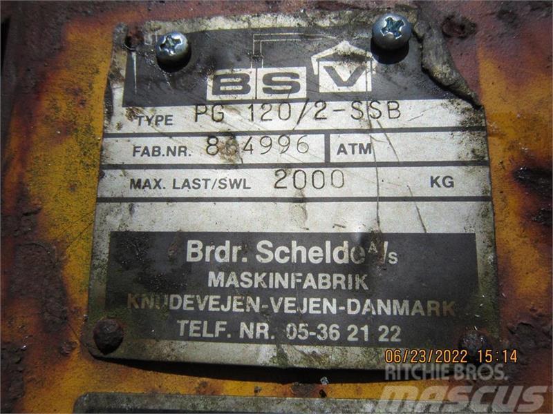  - - -  BSV PG 120/2 Gaffelløfter Dieseltrukit