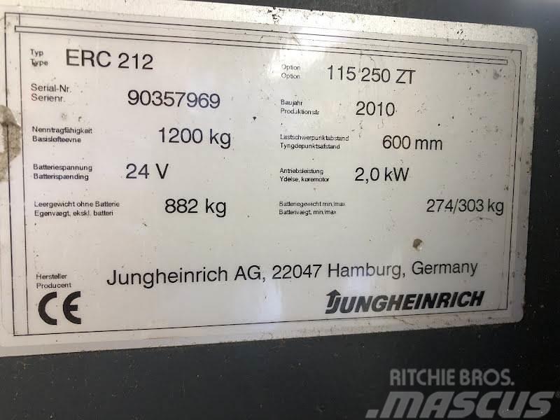 Jungheinrich ERC 212 Ajettavat pinoamisvaunut