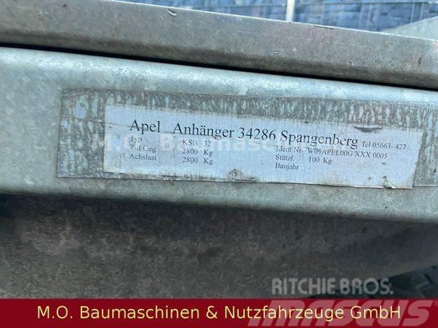  Apel Spangenberg KSB 32 / 2.380 Kg / Tüv 2023 / Lavetit