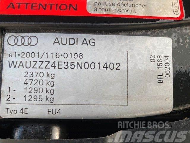 Audi A8 3.7 tiptronic quattro vin 402 Henkilöautot