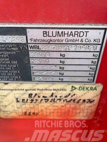 Blumhardt Tankchassie SLA 40.24 Puoliperävaunulavetit