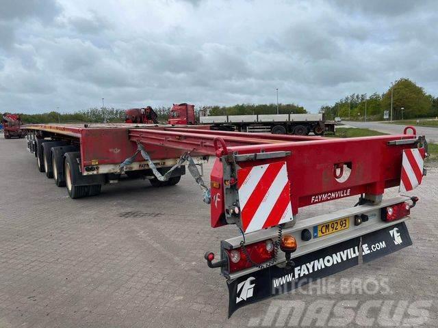 Faymonville 55 m long wing trailer Autonkuljetuspuoliperävaunut