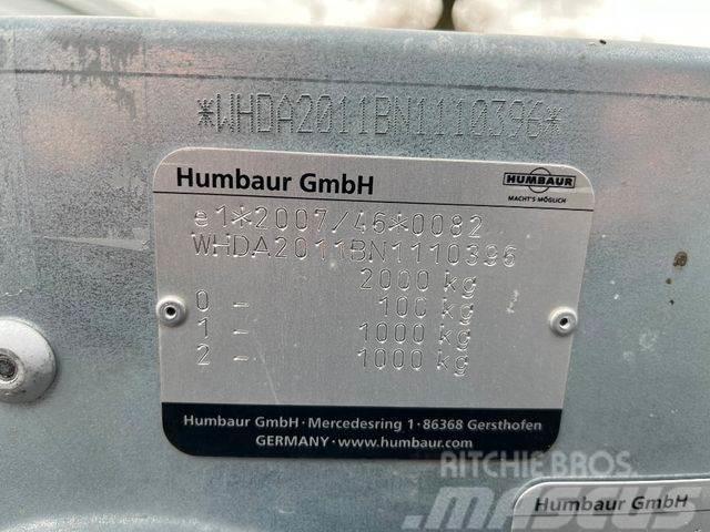 Humbaur FTK204020, Standort: FR/Corcelles Autonkuljetusperävaunut