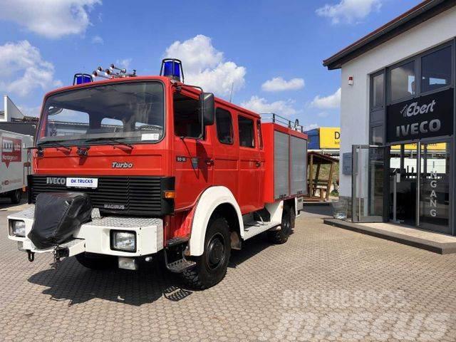 Iveco 75-16 AW 4x4 LF8 Feuerwehr Standheizung 9 Sitze Muut autot