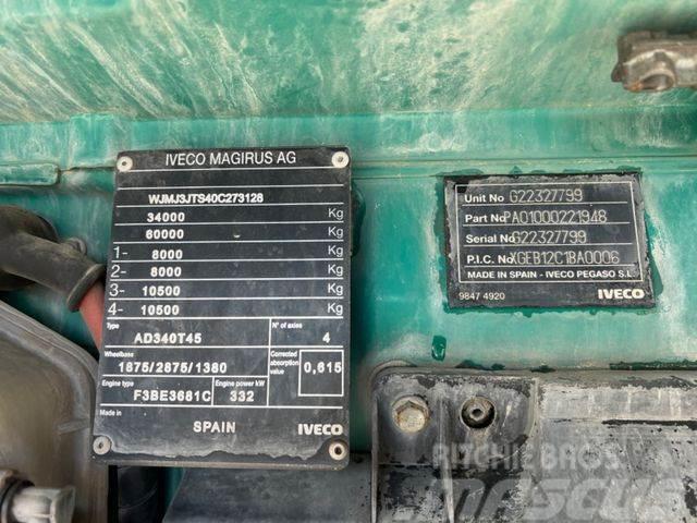 Iveco Trakker 450 8x4 Hiab Koukkulava kuorma-autot