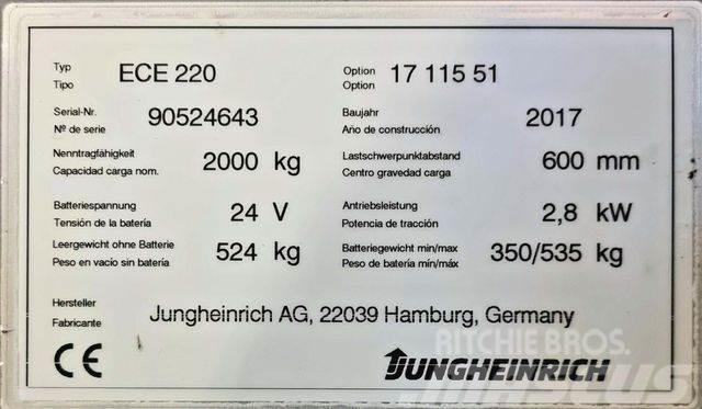 Jungheinrich ECE 220 Muut materiaalinkäsittelykoneet
