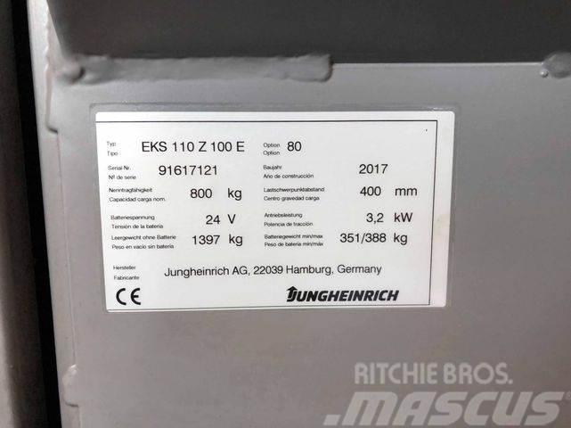 Jungheinrich EKS 110 - BJ. 2017 - NUR 1081 STD. -BATTERIE 86% Muut materiaalinkäsittelykoneet