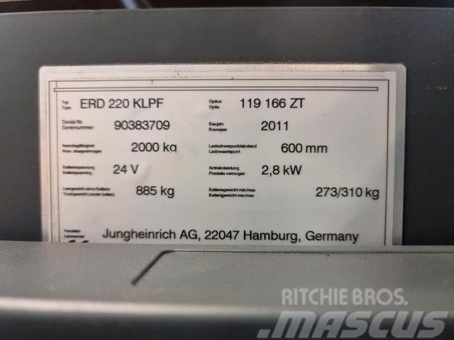 Jungheinrich ERD 220 - 1660MM HUB - 2000KG - INITIAL Korkeakeräilytrukit