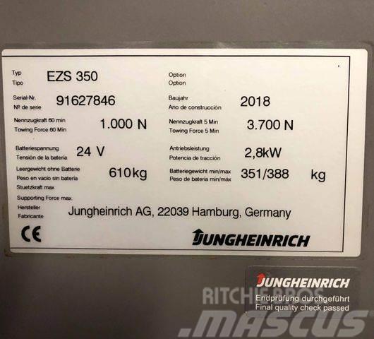 Jungheinrich EZS 350 - BJ. 2018 - NUR 487 STUNDEN Muut materiaalinkäsittelykoneet