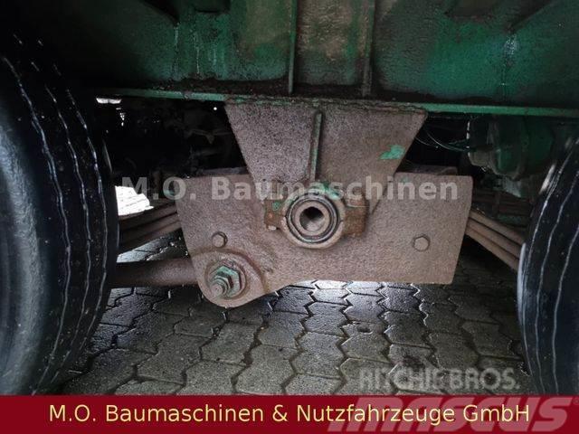 Kaiser SSB 335 / 3 Achser / Blatt / Hydr. Rampen / 34t Puoliperävaunulavetit