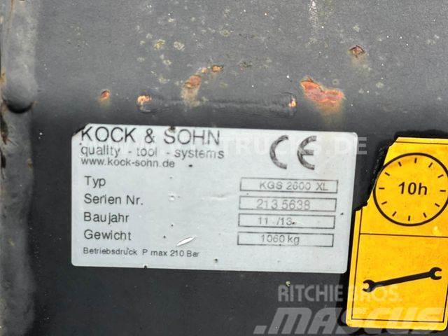 Kock &amp; Sohn KGS 2600 XL Silagegreifschaufel 2013 Muut koneet