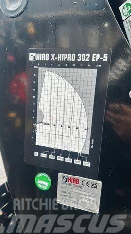  Kran HIAB X-HiPro 302 EP-5 Nosturiautot