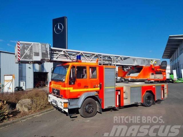 MAN 15.284LC Metz DLK 23-12 Feuerwehr Drehleiter Muut kuorma-autot