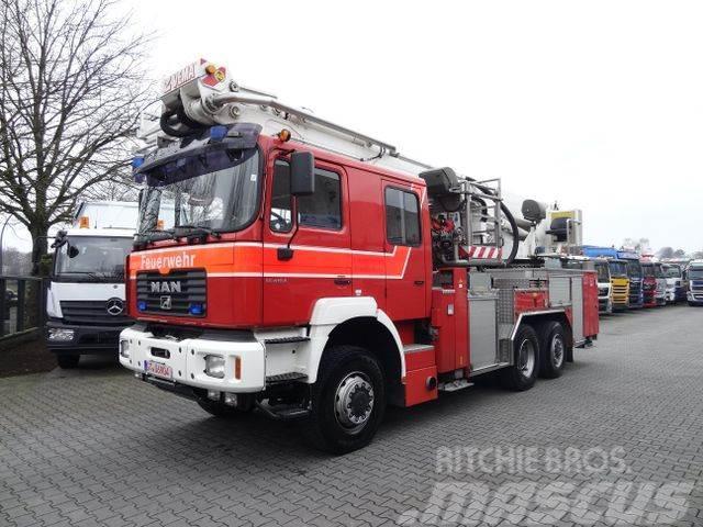 MAN FE410 6X6/ Vema Lift 32 Meter/ Feuerwehr Nostolava-autot