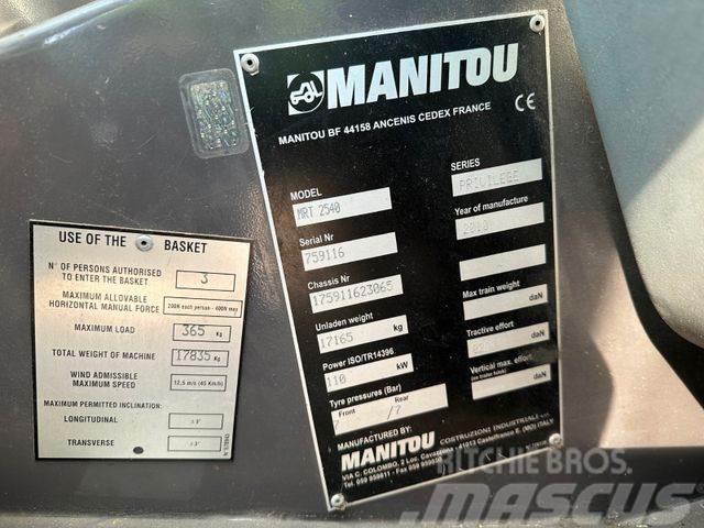 Manitou MRT 2540 P manipulator vin 065 Torninosturit